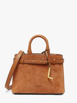 Satchel Faubourg Lancel Brown faubourg A14399