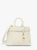 Sac Bandouli�re Faubourg Cuir Lancel Beige faubourg A13527