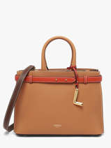 Satchel Faubourg Leather Lancel Brown faubourg A13548