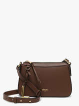 Shoulder Bag Faubourg Leather Lancel Brown faubourg A13524