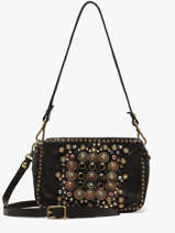 Shoulder Bag Ribes Leather Campomaggi Black ribes 1080ND