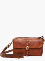 Sac Bandouli�re Kura Cuir Campomaggi Marron kura 34070ND