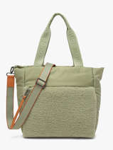 Shopper Cumulus Teddy Aube Green cumulus teddy 101CT03