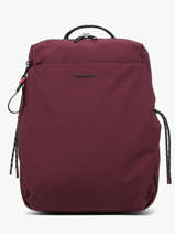 Akira Backpack With 14" Laptop Sleeve Hedgren Violet string HSTG03