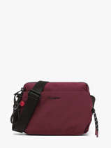 Shoulder Bag Kosho Recycled Polyester Hedgren Red string HSTG01