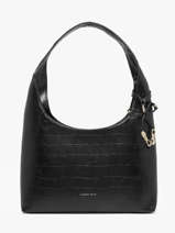 Shoulderbag Lauren With Croc Effect Laurent david Black ld bags 52
