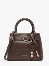 Sac � Main Lauren Effet Croco Laurent david Marron ld bags 119
