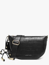 Crossbody Bag Lauren With Croc Effect Laurent david Black ld bags 709