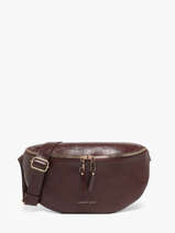 Belt Bag Lauren With Croc Effect Laurent david Red ld bags 901
