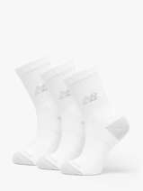 Chaussettes New balance Blanc socks women LAS35203