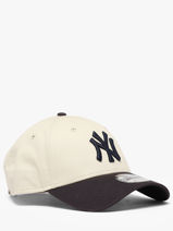 Cap New era Beige new era 60595215-vue-porte