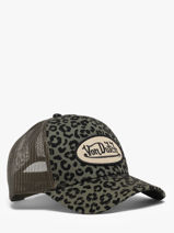 Cap Von dutch Green accessoires VEKLE-vue-porte