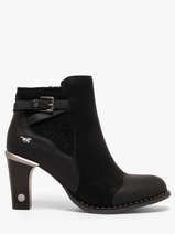 Heeled Boots Mustang Black women M0012002