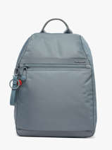 Sac � Dos L Vogue Polyester Recycl� Hedgren Bleu inner city upgrade HIC11L
