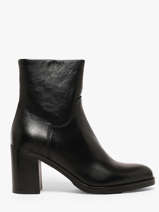 Bottines � Talon En Cuir Mjus Noir women N31204