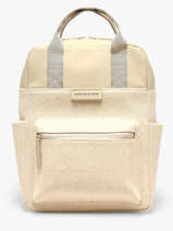 1 Compartment Backpack Kapten and son Beige ibiza IB