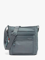 Sac Bandouli�re Orva Gerecycleerd Polyester Hedgren Bleu inner city upgrade HIC370