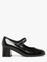 Heeled Pumps In Leather Gabor Black women 2