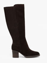 Heeled Boots In Leather Tamaris Brown women 47