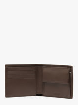 Portefeuille Fg Cuir Lacoste Marron fg NH1112FG-vue-porte