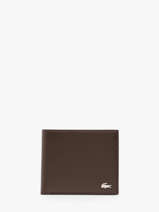 Wallet Fg Leather Lacoste Brown fg NH1112FG