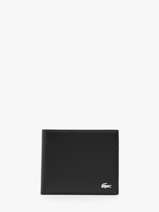 Wallet Fg Leather Lacoste Black fg NH1112FG