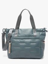 Shoulder Bag Puffer With 13" Laptop Sleeve Hedgren Blue cocoon HCOCN03