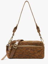 Sac Bandouli�re Vintage Mila louise Brown vintage 3920PA1