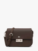 Shoulder Bag Daily City Lacoste Brown daily city NF4757DZ