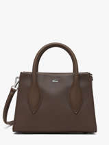 Sac � Main Daily City Lacoste Marron daily city NF4761DZ