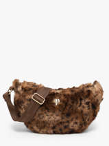 Shoulder Bag Doudou Le voyage en panier Brown doudou AHP315