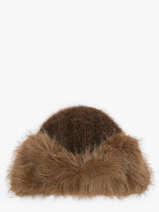Beanie Le voyage en panier Brown accessoires AHC007