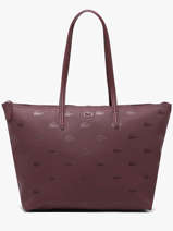 Shopping Bag L12.12 Concept Holiday Lacoste Violet l12.12 concept holiday NF5505HN