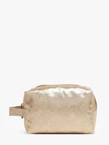 Trousse Zipp�e M Scintilette Le voyage en panier Or accessoires M