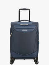 Expandable Cabin Luggage American tourister Blue summerride 156991