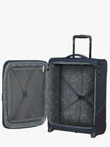 Valise Cabine Extensible American tourister Bleu summerride 149497-vue-porte