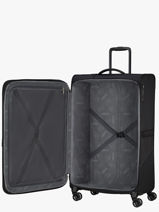 Expandable Softside Luggage Summerride American tourister Black summerride 149500-vue-porte