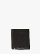 Portefeuille Corporate Cuir Tommy hilfiger Noir corporate AM14786