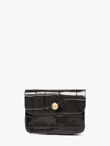 Coin Purse Leather Milano Black cocco balo CB23091