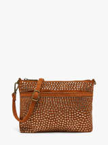 Shoulder Bag Studs Mandoline Brown studs 6735