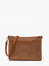 Shoulder Bag Studs Mandoline Brown studs 6735