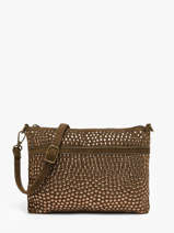 Sac Bandouli�re Studs Polyester Mandoline Vert studs 6735
