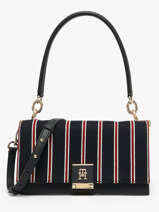 Sac Port� �paule Th Her Tommy hilfiger Bleu th her AW19184