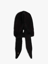 Knitted Hood With Monogram Logo Tommy hilfiger Black elevated chic AW19292