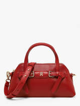 Shoulder Bag Th Buckle Polyurethane Tommy hilfiger Red th buckle AW19034