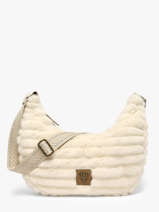 Shoulder Bag Quadri Le voyage en panier White quadri AHP320