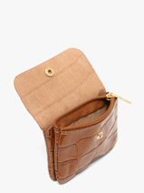 Porte-monnaie Cuir Milano Marron cocco balo CB23091-vue-porte