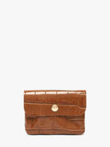 Porte-monnaie Cuir Milano Marron cocco balo CB23091
