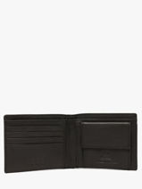 Leather Liam Wallet Rfid Icon Black liam A13-vue-porte