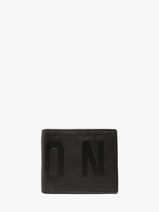 Portefeuille Liam Cuir Rfid Icon Noir liam A68